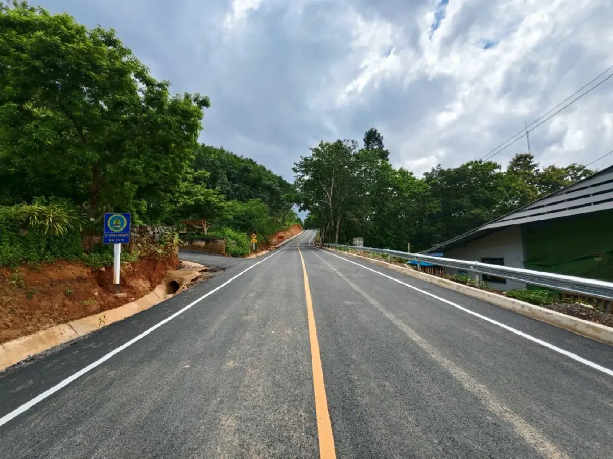 เปิดใช้แล้ว! ถนนสาย นน.4010 เชื่อมน่าน-แพร่ เพิ่มประสิทธิภาพขนส่งผลผลิตการเกษตร