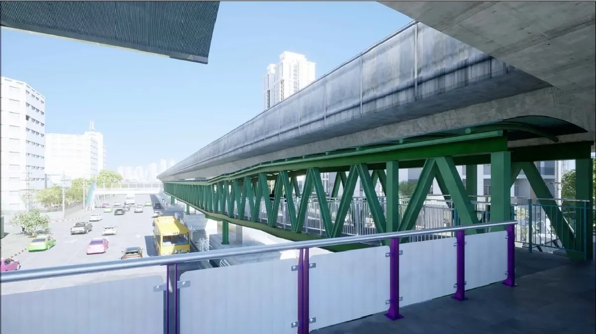 เลี่ยงด่วน! ปิดสาทรเหนือขาเข้า ช่วงกลางคืน  ติดตั้งสกายวอล์ก