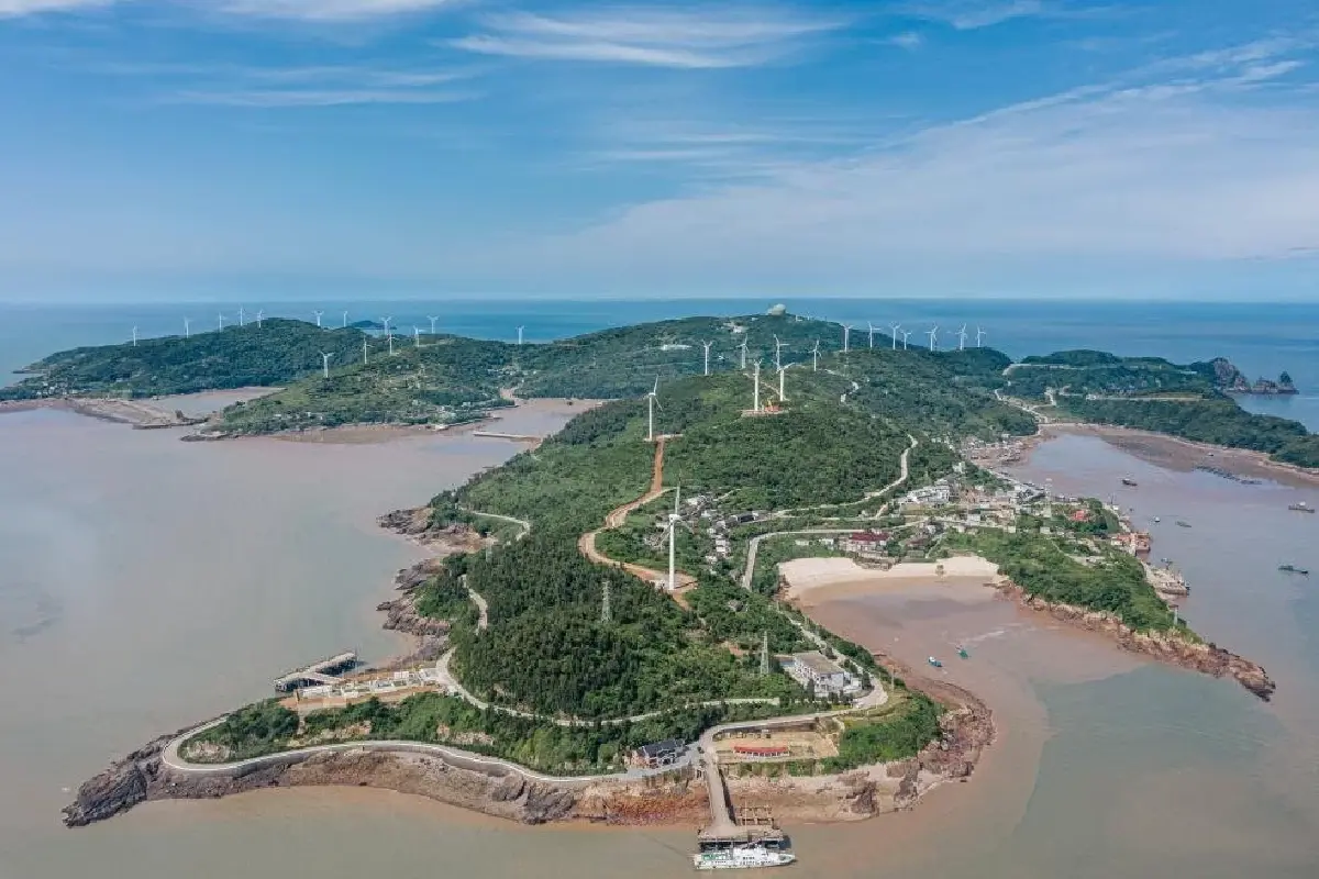 ‘เกาะต้าเฉิน’ ดินแดนไร้คาร์บอนแห่งแรกของจีน ใช้ชีวิต-เดินทางด้วย ‘พลังงานลม’