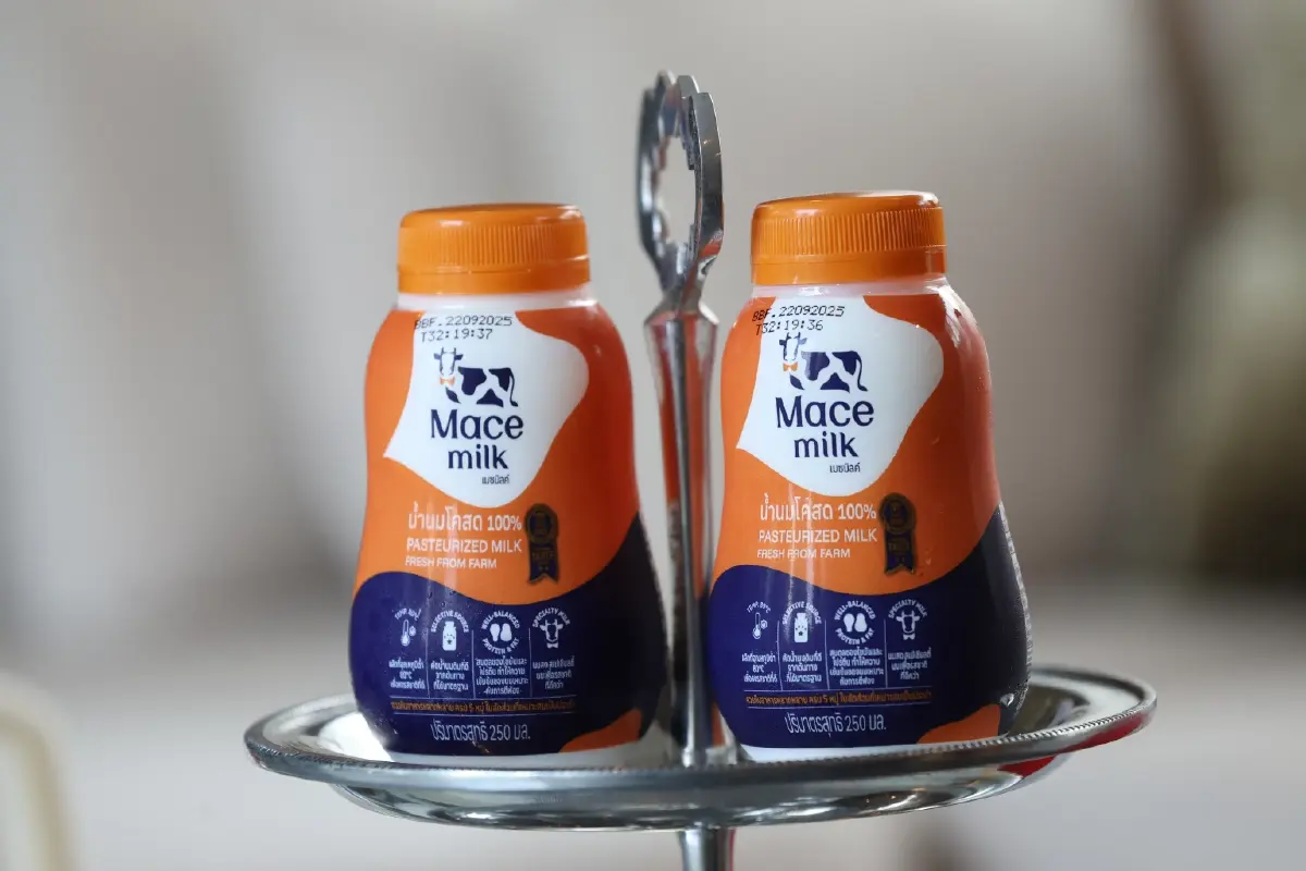 ‘Mace milk’ นมสเปเชียลตี้เปิดมา 1 ปี ขายไปแล้ว ‘1 ล้านขวด’ คาดสิ้นปีทำเงินทะลุ ‘200 ล้าน’