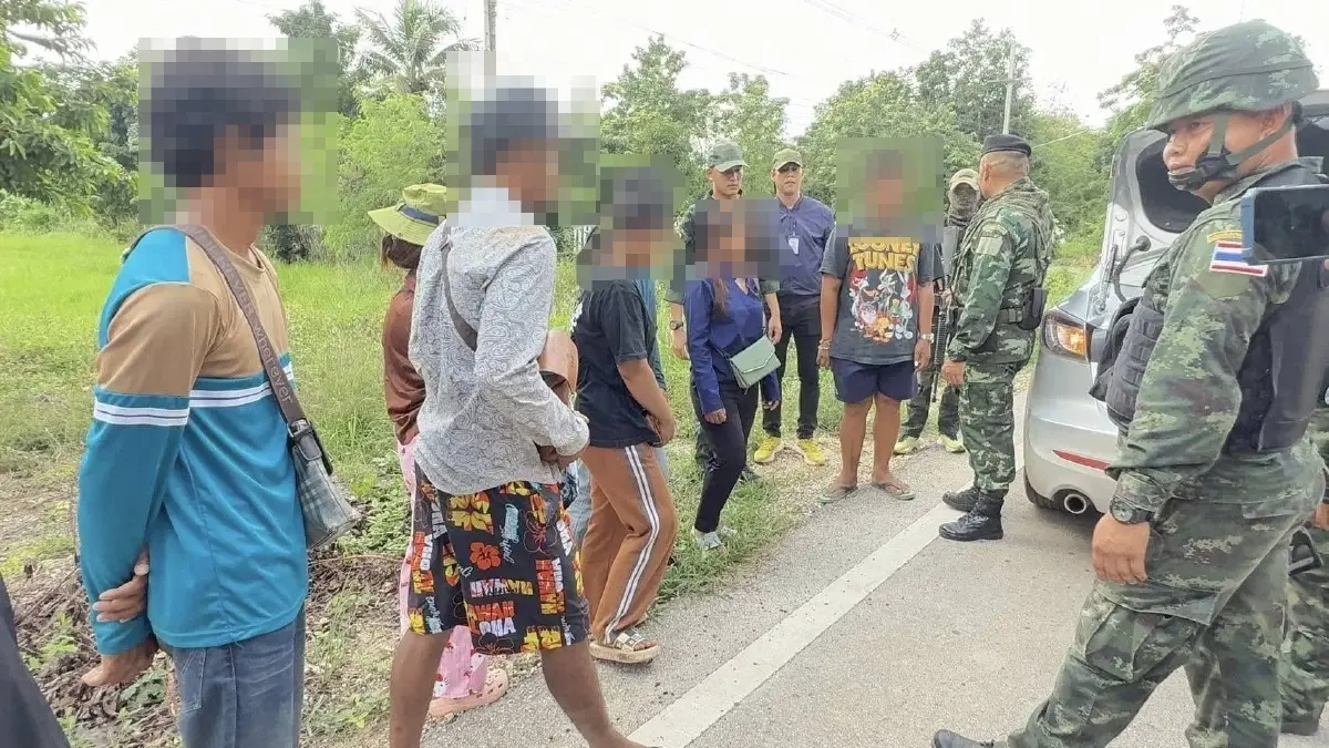 จับอีก ลักลอบขนแรงงานกัมพูชาเข้าไทย ผ่านชายแดนสระแก้ว คิดค่าหัว 4,500