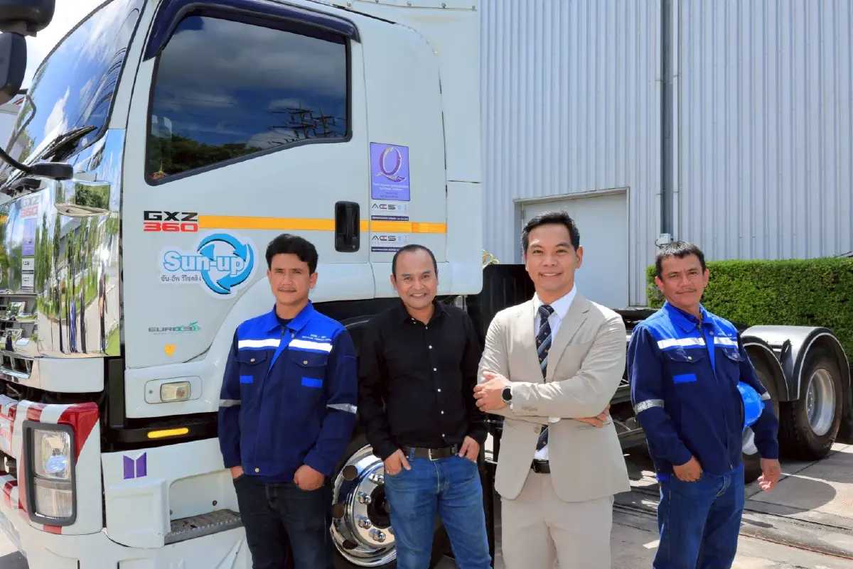 'ซัน-อัพ รีไซคลิง' จับมือพันธมิตร ดันโปรเจกต์ลดคาร์บอนอุตสาหกรรม