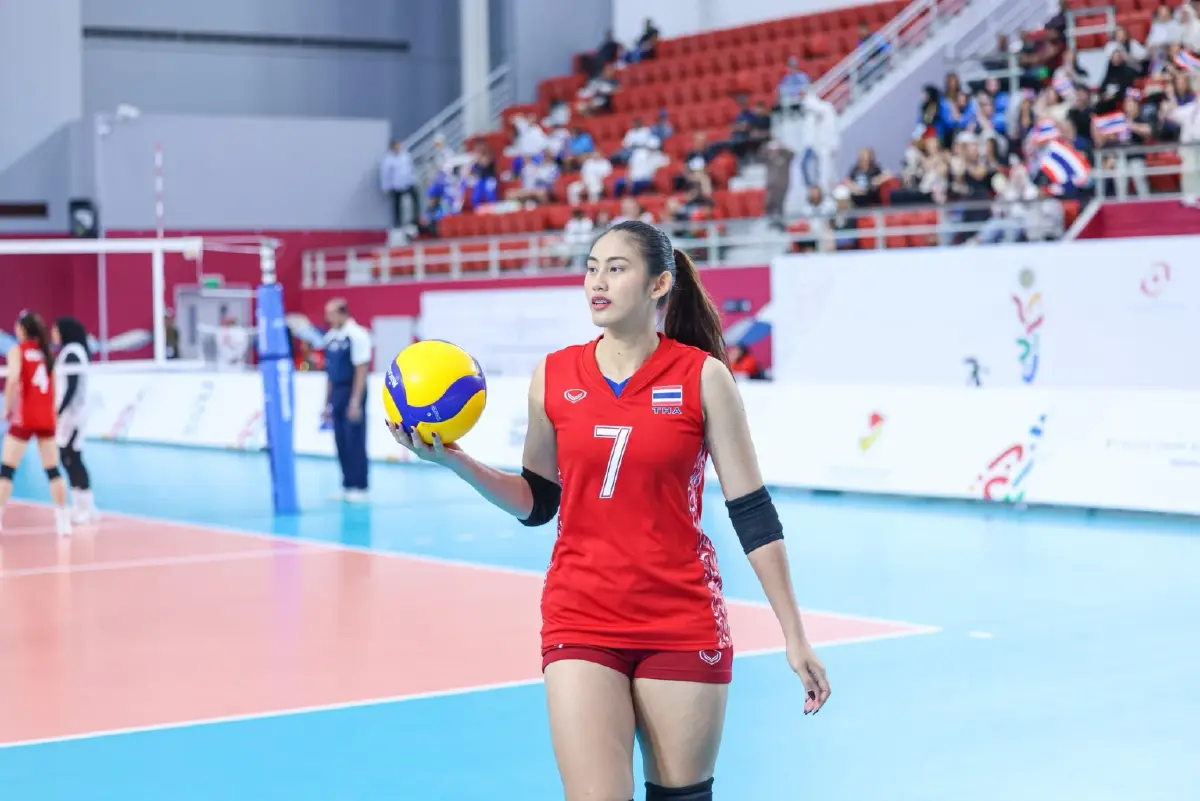 ถ่ายทอดสดวอลเลย์บอลหญิง LIVE ทีมชาติไทย พบ ฟิลิปปินส์ Asian Youth Games