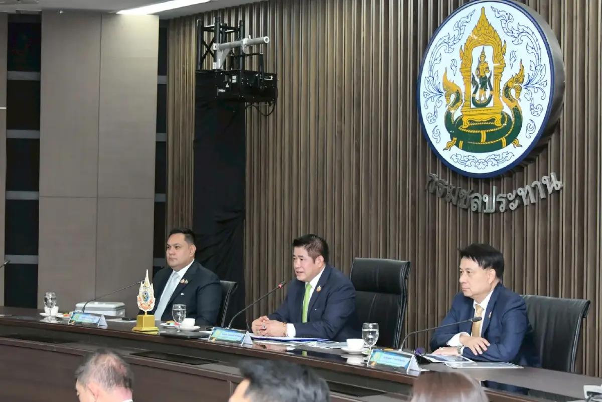 รองนายกฯธรรมนัส เดินหน้า 6 แนวทาง ดันไทยสู่ศูนย์กลางการเกษตรและอาหารของโลก