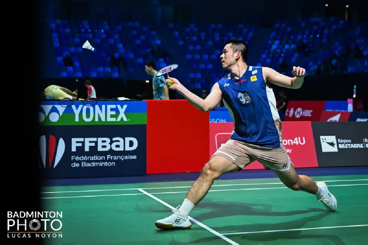 ผลแบดมินตัน วิว กุลวุฒิ ทุบ โคได นาราโอกะ ขาดลอย 2-0 French Open 2025