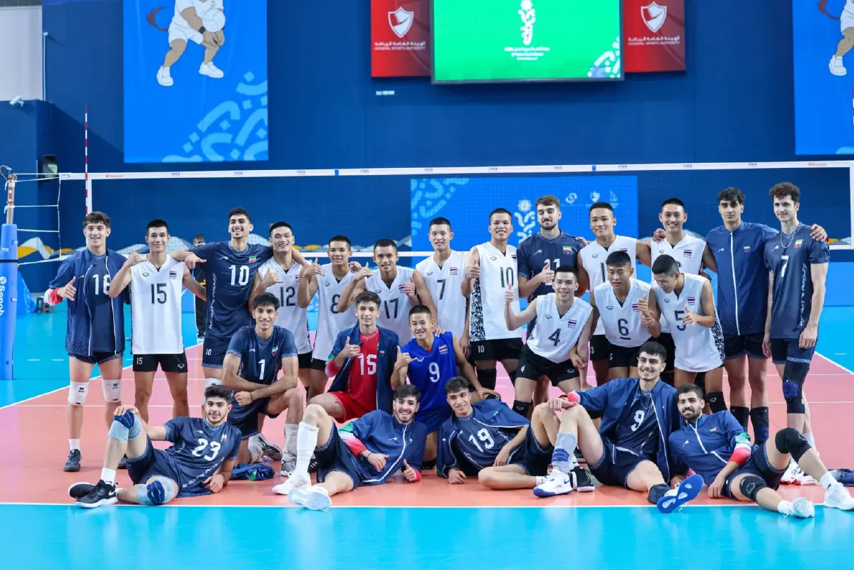 Asian Youth Games 2025 ถ่ายทอดสดวอลเลย์บอลชาย 'ทีมชาติไทย พบ จีน'