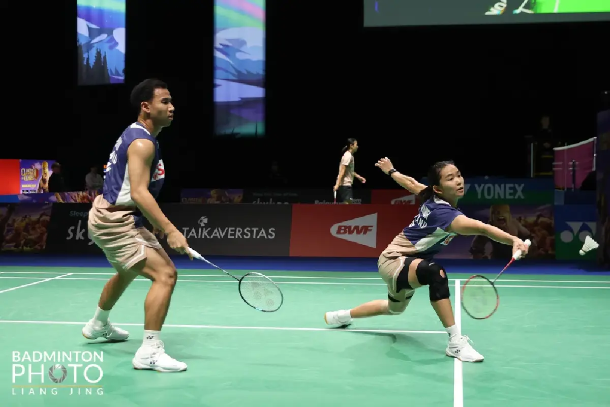 ดูแบดมินตันสด คู่ผสม 'บาส-เฟม พบ มาเลเซีย' อาร์กติก โอเพ่น 2025