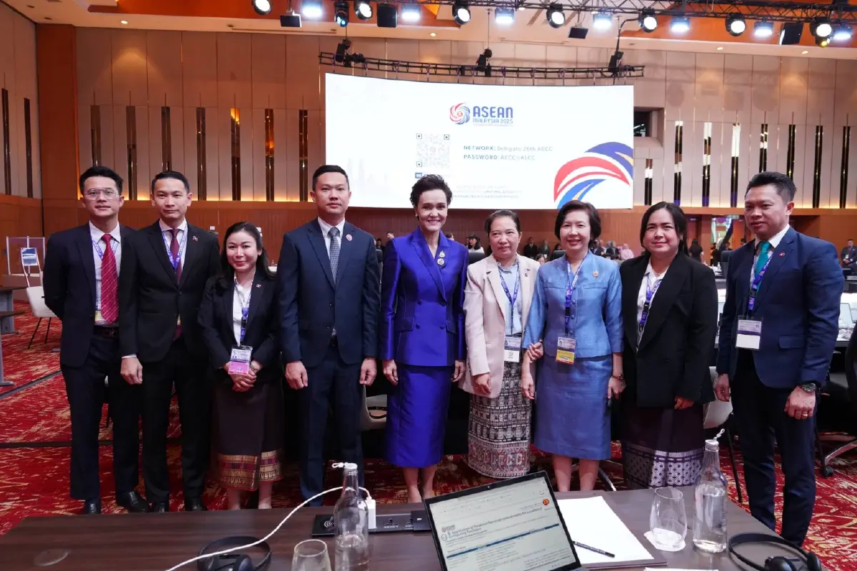 "ศุภจี" ร่วมประชุมอาเซียน ชูประเด็นรับมือความเสี่ยงภูมิเศรษฐศาสตร์