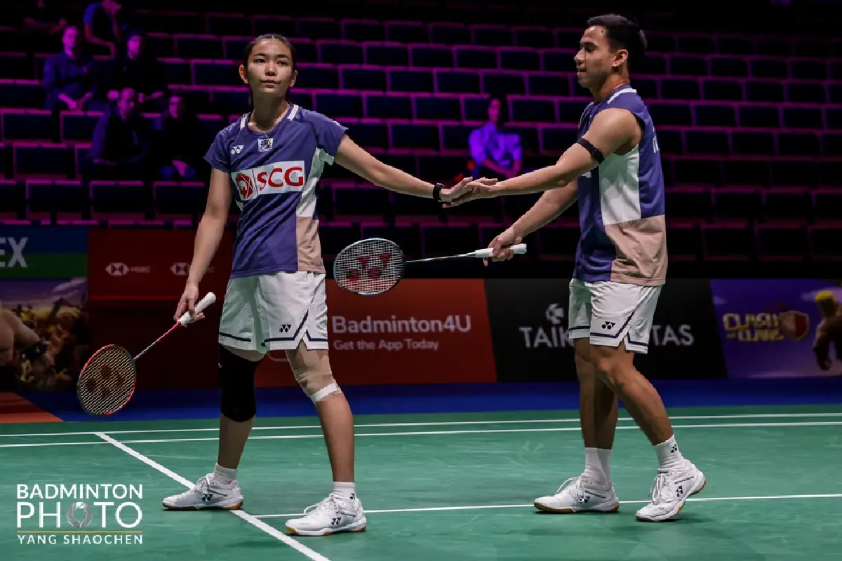 ลุ้นแชมป์ 'บาส-เฟม พบ จีน' ดูแบดมินตันสด Arctic Open 2025 ดูสด