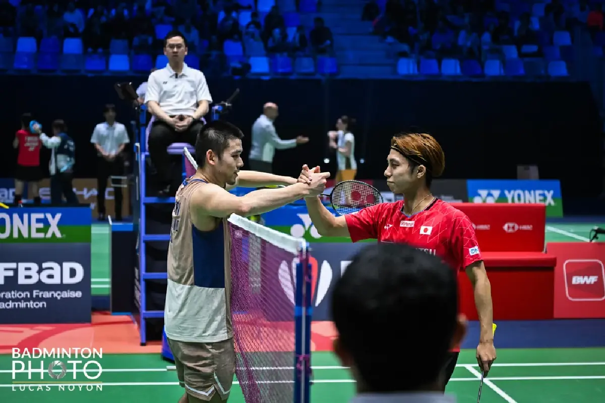 ผลแบดมินตัน วิว กุลวุฒิ ทุบ โคได นาราโอกะ ขาดลอย 2-0 French Open 2025