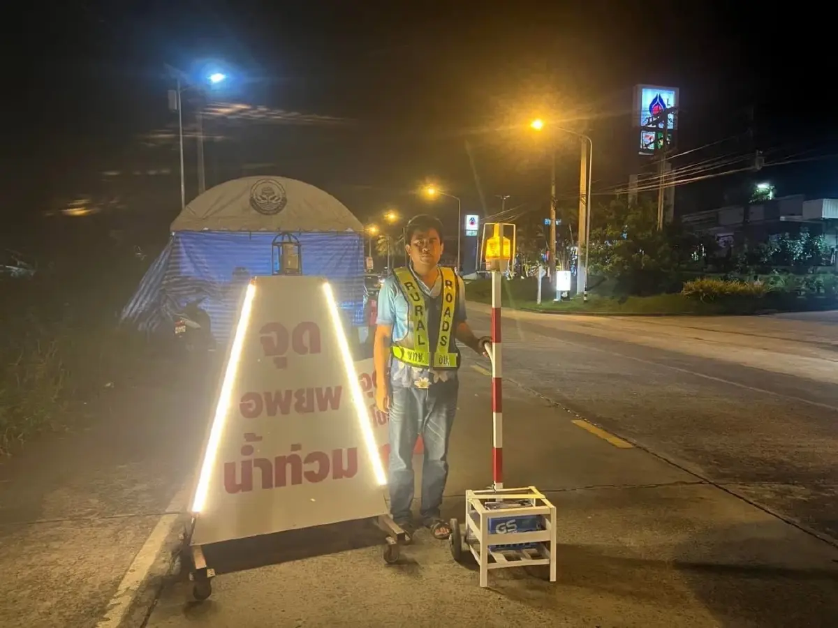 เช็กน้ำท่วมอุบลฯ - น้ำป่าระยอง เร่งกู้เส้นทางวิกฤต 52 สายทั่วไทย