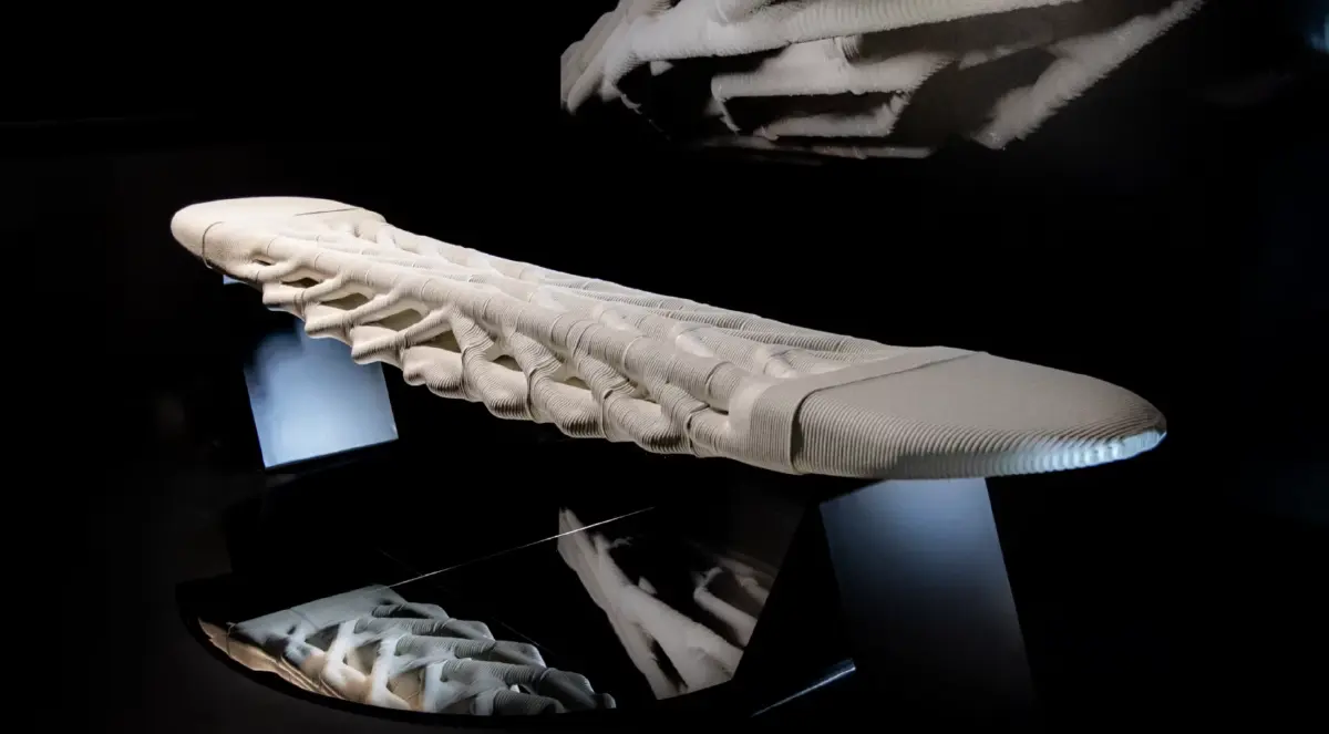 โมเดลสะพานดูดคาร์บอน ลดปริมาณคอนกรีต ได้แรงบันดาลใจจากกระดูก