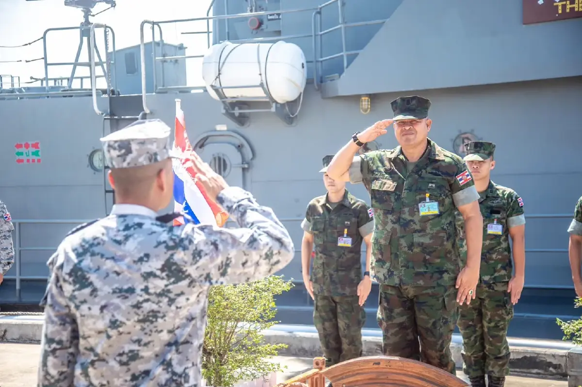 'รอง ผบ.กป.ชต.' มอบนโยบายปฏิบัติงาน หมวดเรือลาดตระเวนชายแดน ส่วนที่1