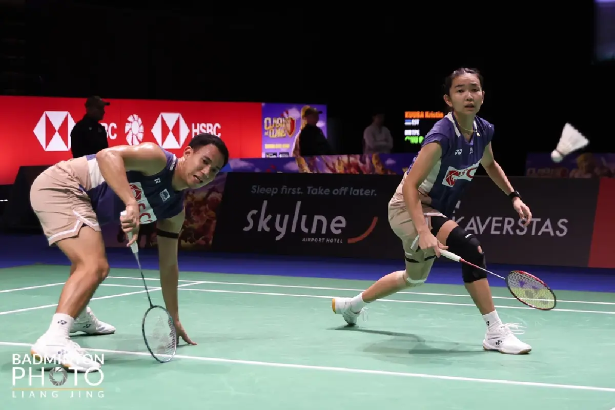 ดูแบดมินตันสด คู่ผสม 'บาส-เฟม พบ มาเลเซีย' อาร์กติก โอเพ่น 2025