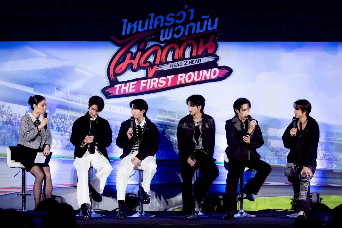 ‘ซี-คีน’ ดูซีรีส์ตอนแรกกับแฟนคลับ ใน ‘ไหนใครว่าพวกมันไม่ถูกกัน Head 2 Head : The First Round’