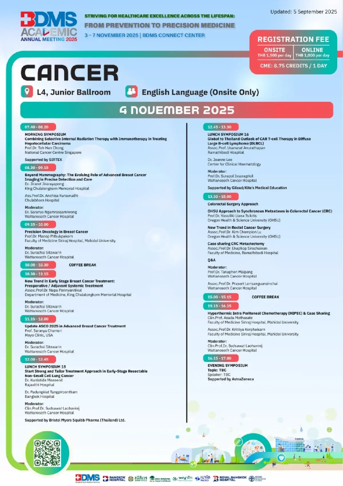 BDMS เปิดเวทีวิชาการใหญ่ ปี 2568 ตอกย้ำนวัตกรรมสุขภาพทุกช่วงวัย สู่การแพทย์ที่แม่นยำ