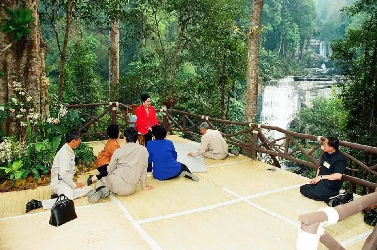 ​'น้ำตกสิริธาร' น้ำตกนามพระราชทานจากพระเมตตาของ 'สมเด็จพระพันปีหลวง'