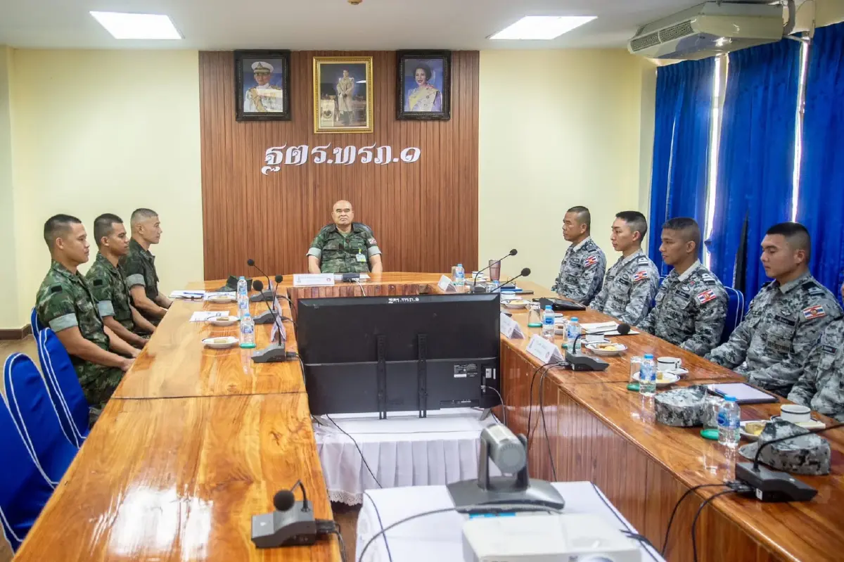 'รอง ผบ.กป.ชต.' มอบนโยบายปฏิบัติงาน หมวดเรือลาดตระเวนชายแดน ส่วนที่1