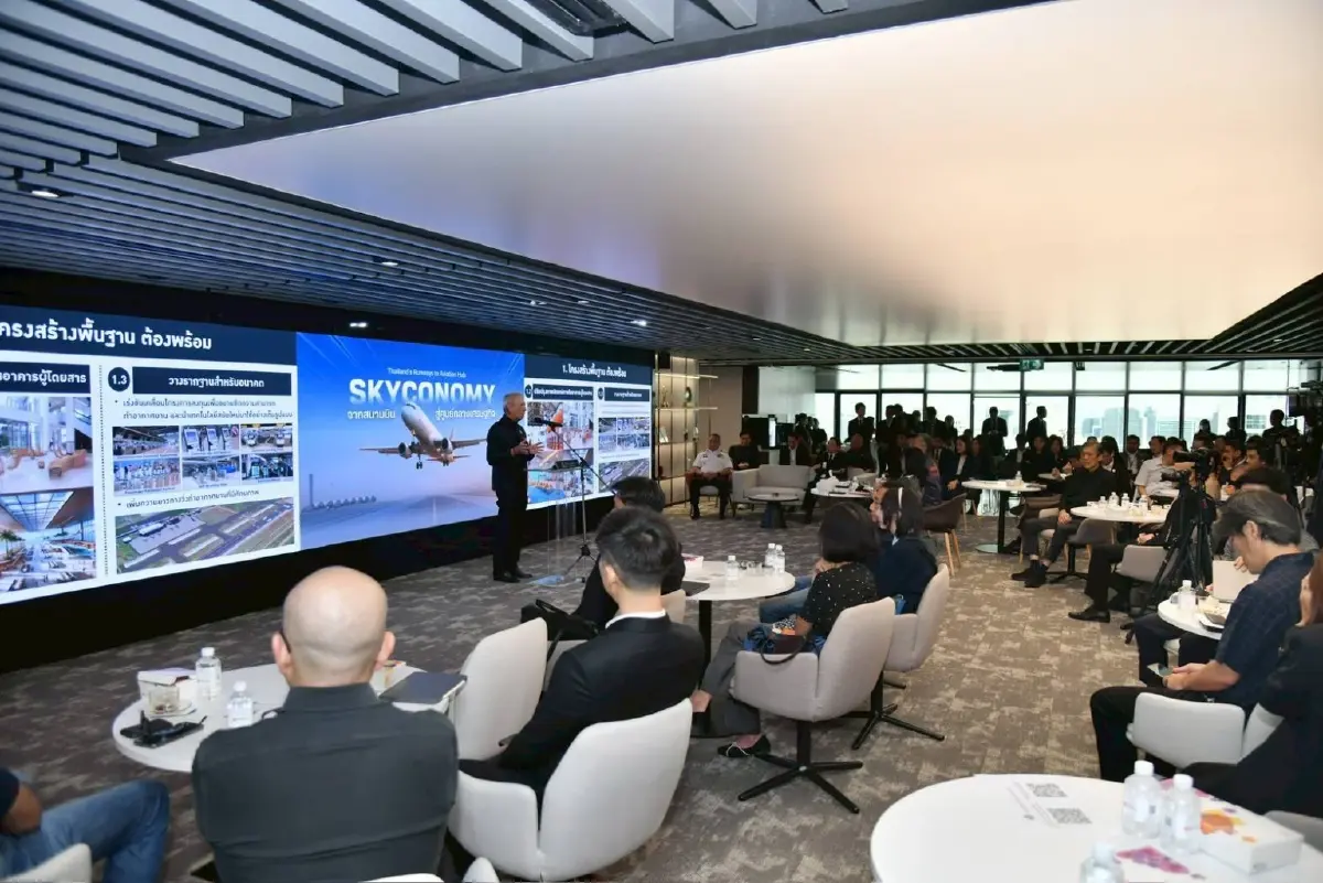 'พิพัฒน์' โชว์ศักยภาพไทยพร้อมเป็น Aviation Hub เร่งฟื้น MRO อู่ตะเภา