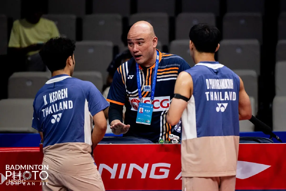 ดูสด แบดมินตันชายคู่ บาส-สกาย \'ไทย พบ ไอร์แลนด์\' Arctic Open 2025