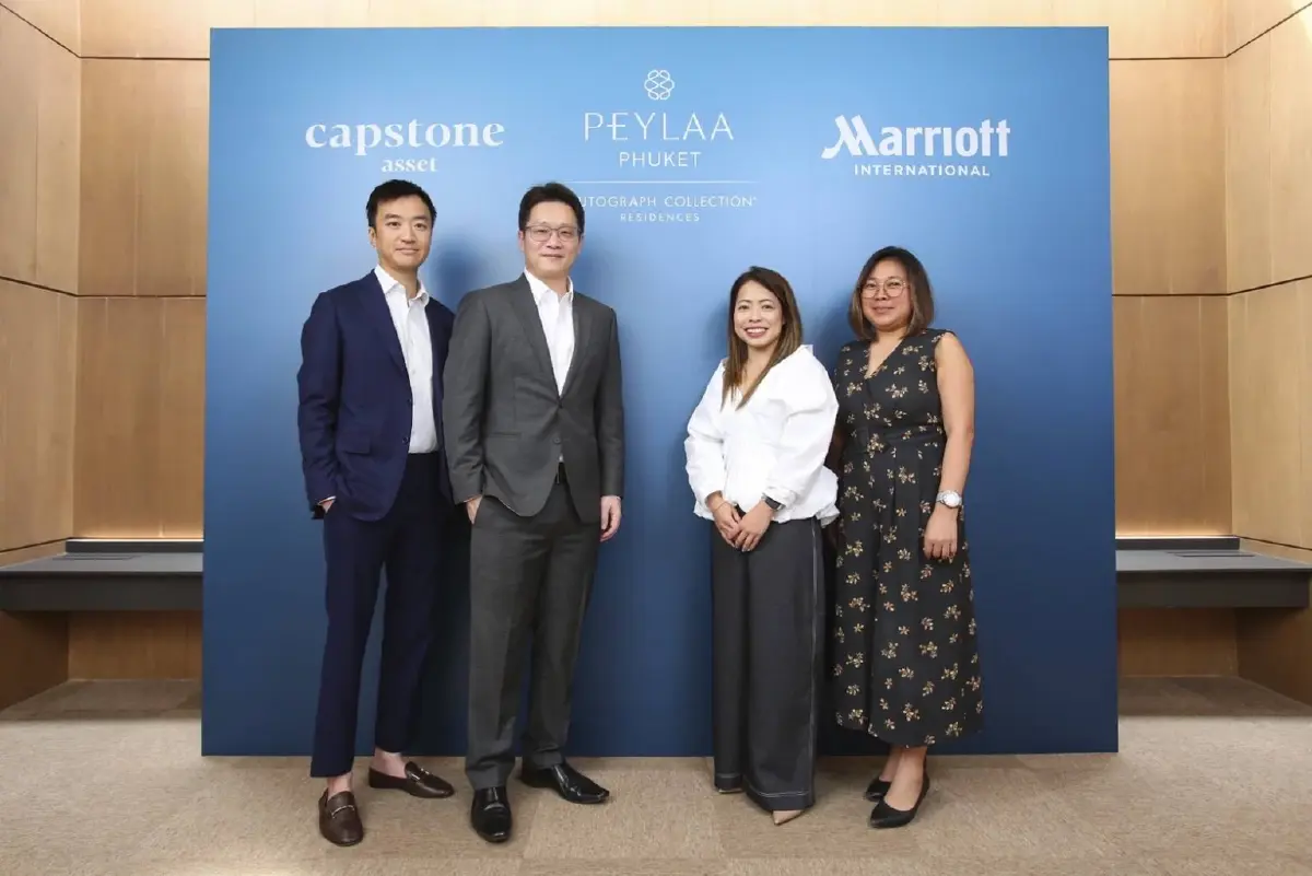 Capstong-Marriott ปักหมุด ออโตกราฟ คอลเล็คชั่น เรสซิเดนซ์ส ระดับโลกในภูเก็ต