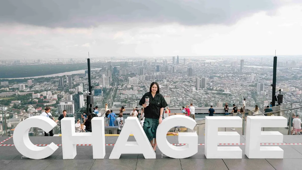 CHAGEE มหานคร Tea Bar สูงที่สุดในโลก เสิร์ฟ Teaspresso วิวหลักล้าน