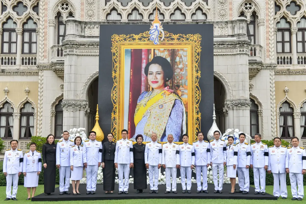 ‘รัฐบาล’ จัดพิธีบำเพ็ญกุศลสัตตมวาร ‘สมเด็จพระพันปีหลวง’