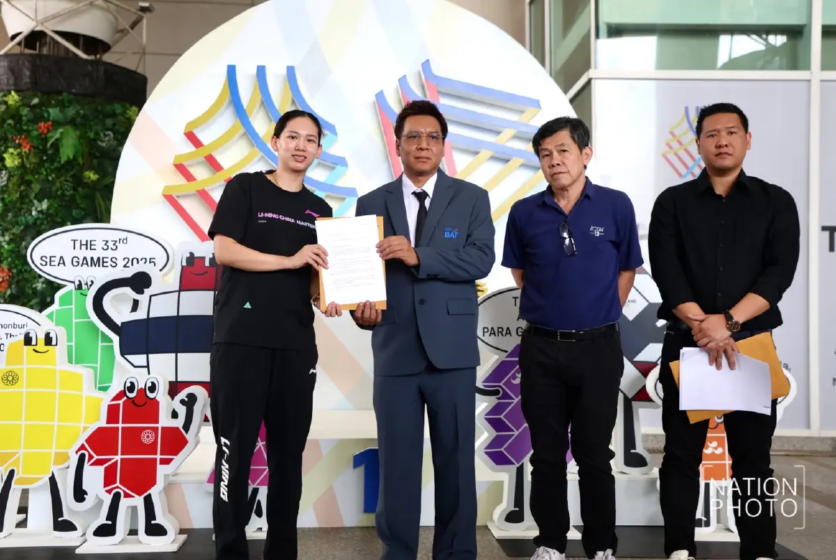 หมดใจ! 'หมิว พรปวีณ์' ยื่นลาออกซีเกมส์ สะเทือนวงการแบดมินตันไทย