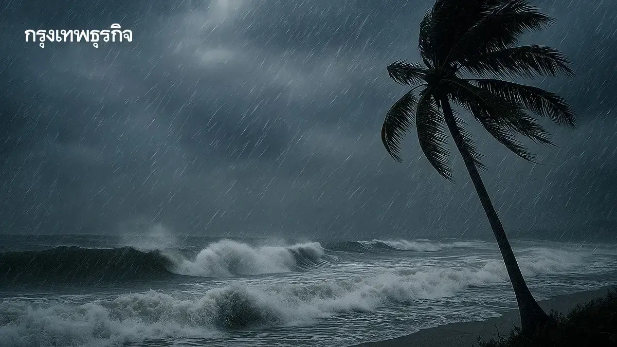 สภาพอากาศวันนี้ เตือน ฝนลงใต้ ฝนตกหนัก เหนือ-อีสาน อากาศเย็น 17°C