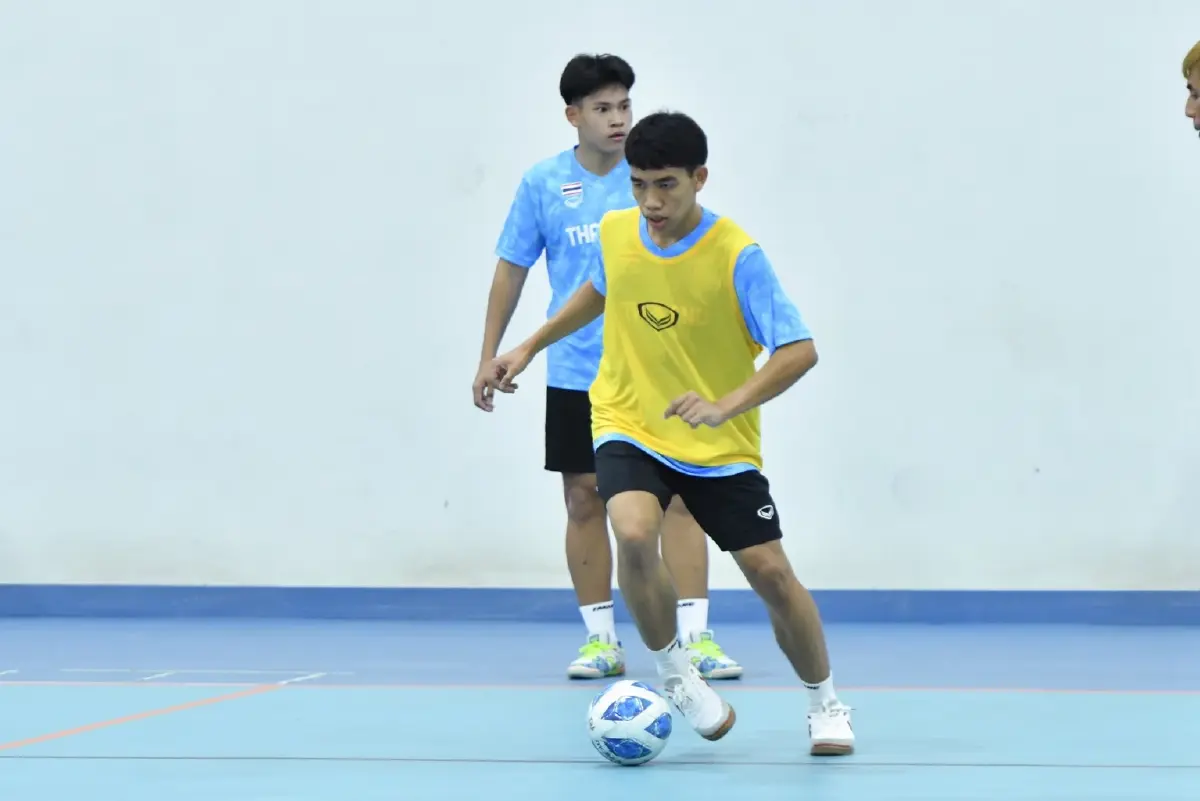 LIVE ถ่ายทอดสดฟุตซอล U16 'ไทย พบ ซาอุฯ' ดูบอลสด Asian Youth Games 2025