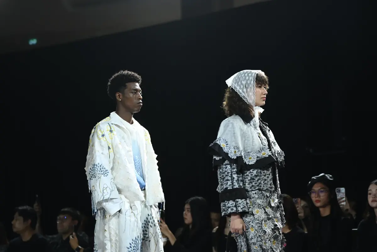 ชุดว่ายน้ำผ้าไทย! ผลงานคว้าแชมป์ 'Young Designer 2025'