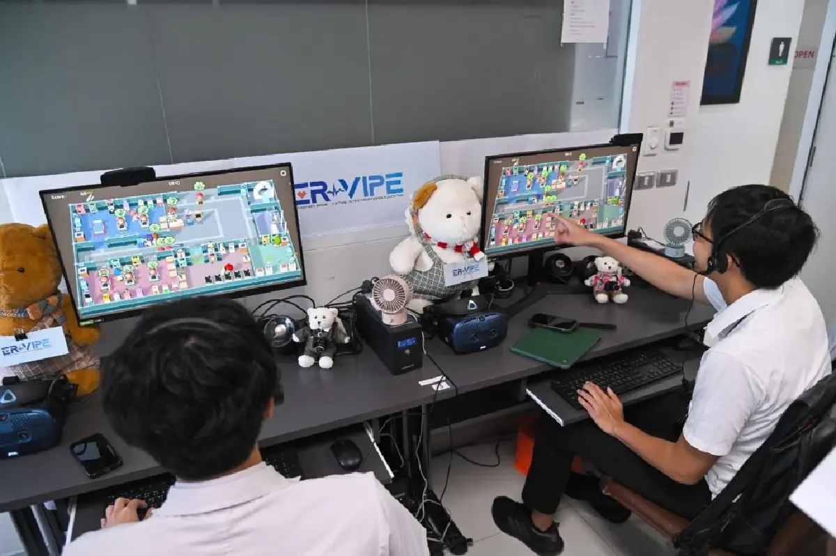 ER-VIPE เกมจำลองสถานการณ์ห้องฉุกเฉิน ฝึก Soft Power นิสิตแพทย์