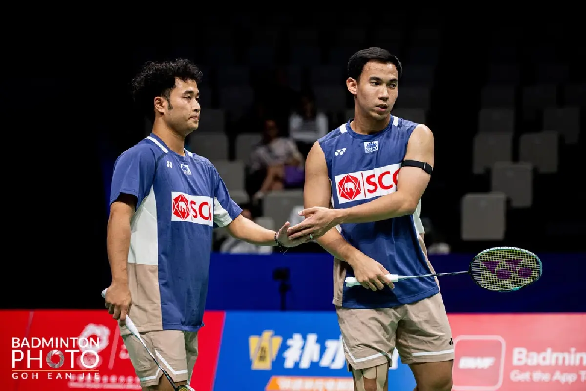 ดูสด แบดมินตันชายคู่ บาส-สกาย \'ไทย พบ ไอร์แลนด์\' Arctic Open 2025