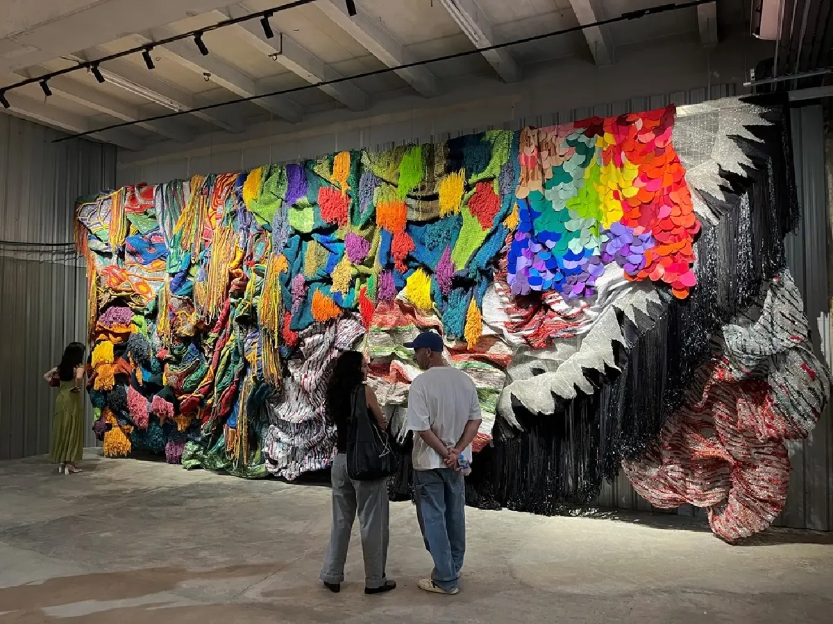 เพลินจันทร์ วิญญรัตน์ งานศิลปะจัดวางเพื่อความยั่งยืนชิ้นล่าสุด