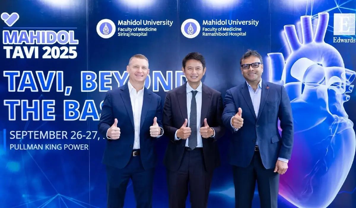 Edwards เปิดตัว! ลิ้นหัวใจเทียมรุ่นใหม่ พลิกเกมโรคหัวใจไทย