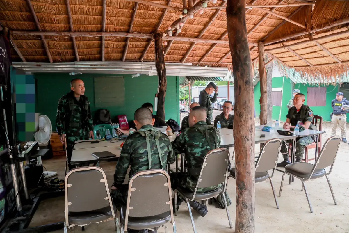 อัพเดทล่าสุด สถานการณ์บ้านหนองจาน-หนองหญ้าแก้ว ส่ง คฝ.1 กองร้อย ดูแล