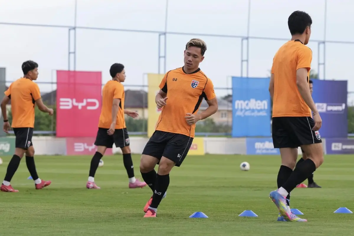 ดูบอลสด ทีมชาติไทย พบ ไชนีส ไทเป 9 ต.ค. ศึก เอเชียนคัพ 2027 รอบคัดเลือก