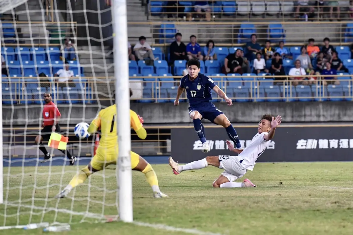 ผลบอลวันนี้ ทีมชาติไทย ชนะ ไชนีส ไทเป 6-1 คัดเอเชียนคัพ 2027 นัดที่สี่