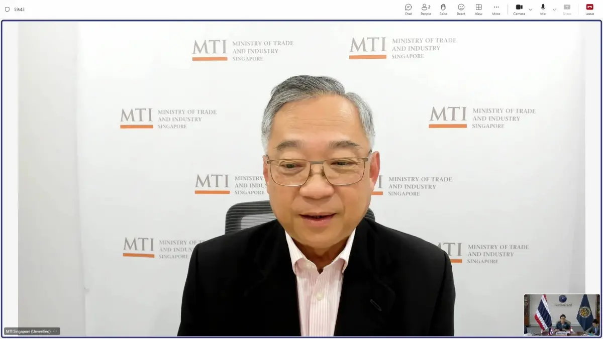 “ศุภจี”ถก รองนายกสิงคโปร์ ขยายความร่วมมือด้านเศรษฐกิจ