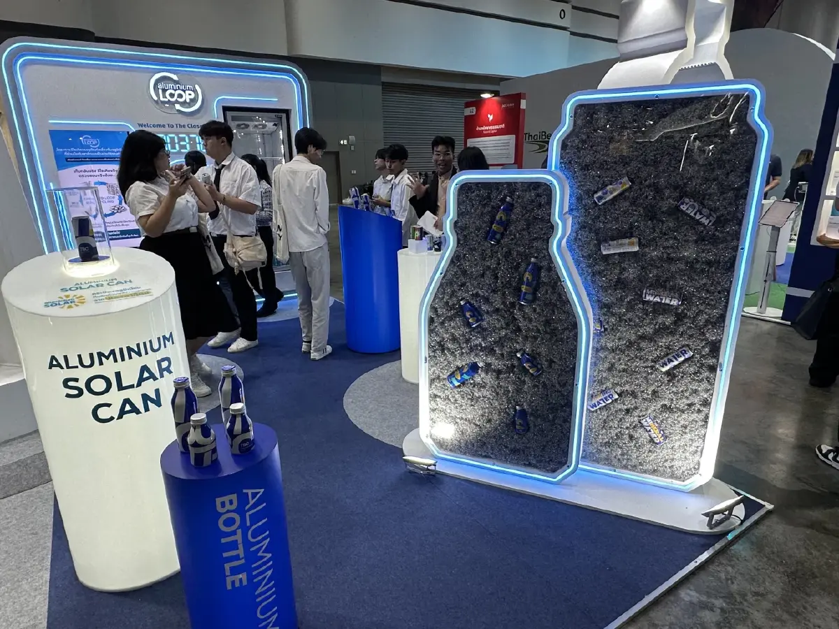 BJC ชู นวัตกรรมรีไซเคิลกระป๋องอะลูมิเนียม 'วงจรปิด' หมุนเวียนไม่รู้จบ ลดการขุดแร่ 100%