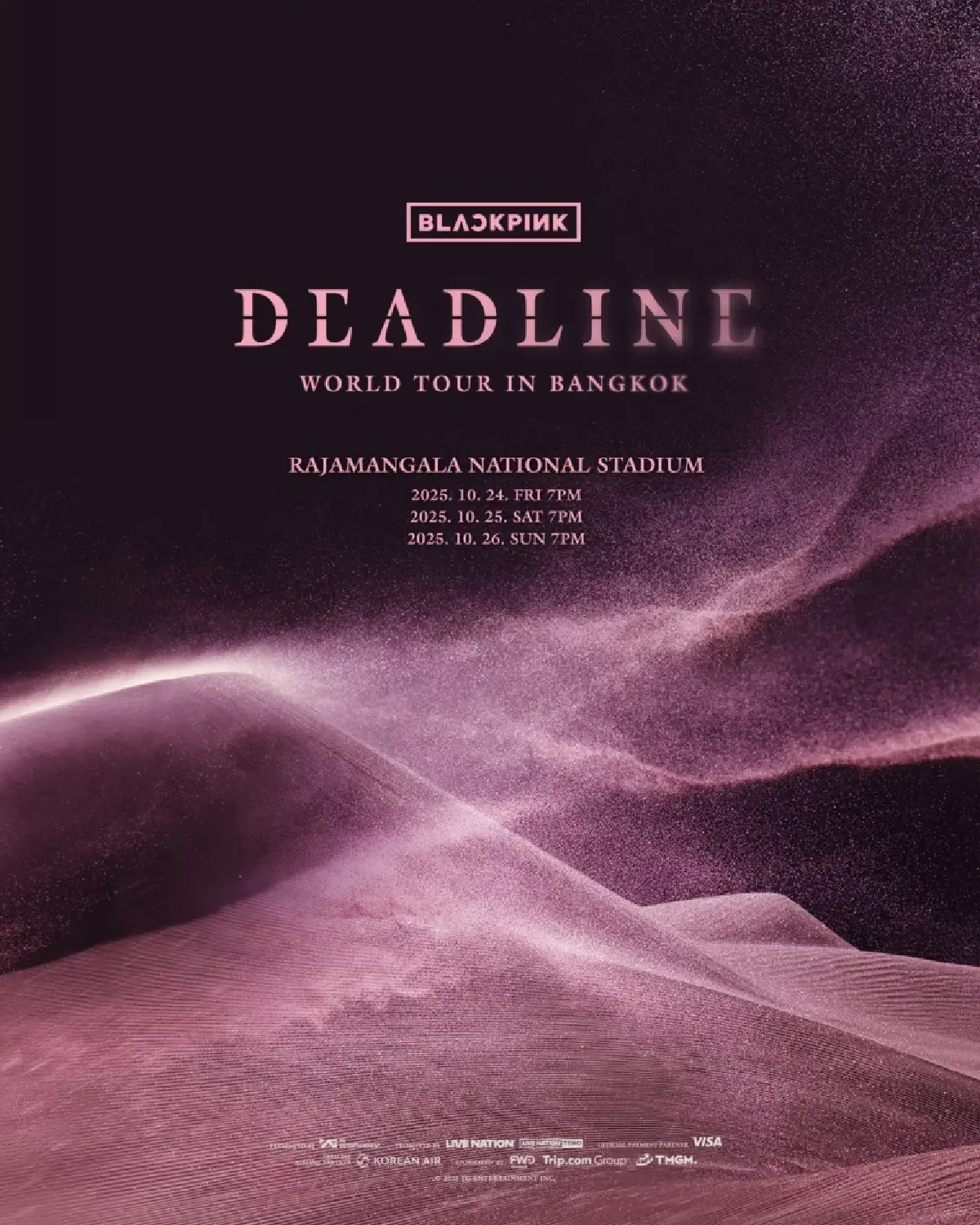 ดูเส้นทาง ไปคอนเสิร์ตวันนี้ BLACKPINK ราชมัง ชาว BLINK ได้เจอลิซ่า