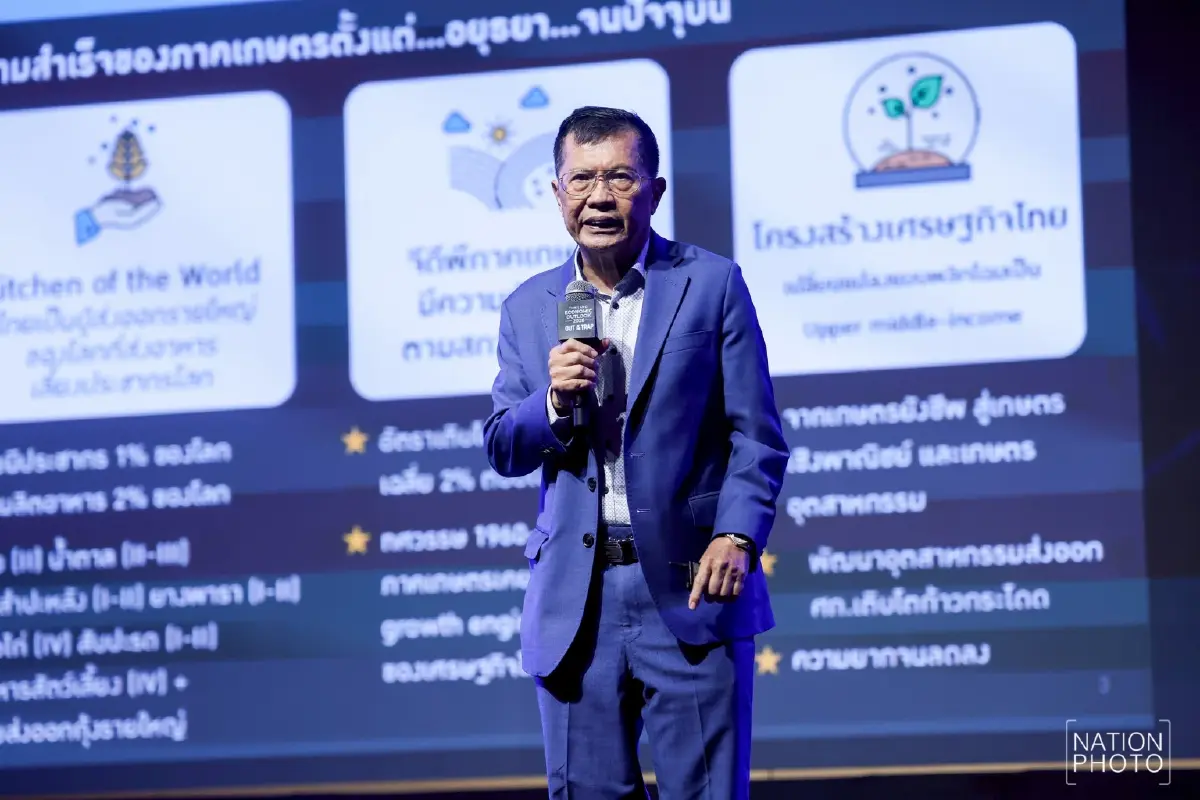 'นิพนธ์' แนะไทยรีเซตโครงสร้างเกษตร ห่วงเสียขีดแข่งขัน หลุดวงโคจร 'ครัวโลก'