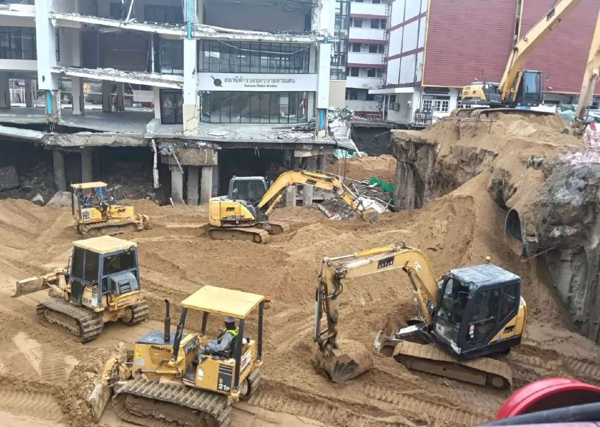 รฟม. ยันไม่พบการทรุดตัวเพิ่มของอุโมงค์รถไฟฟ้าใต้ดินสายสีม่วง