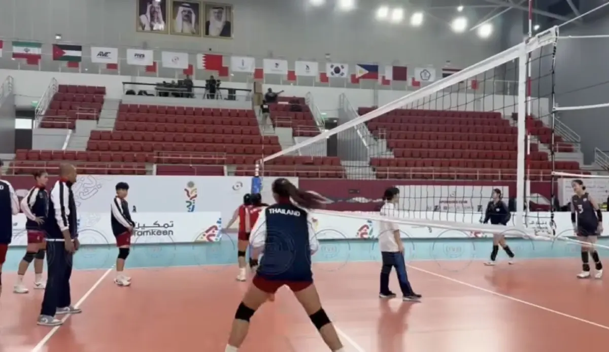 LIVE ถ่ายทอดสดวอลเลย์บอลหญิง ไทย พบ ฟิลิปปินส์ Asian Youth Games 2025