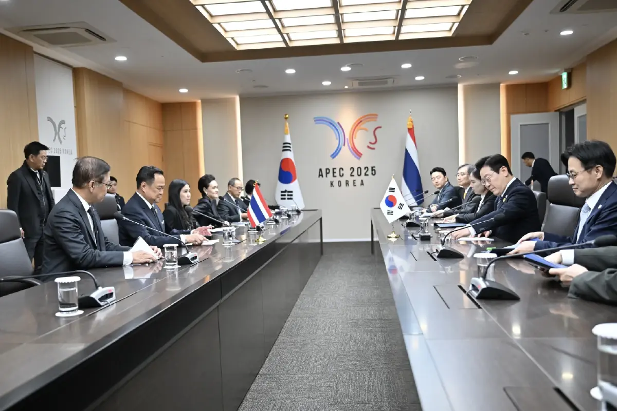 ‘อนุทิน’ ถก ทวิภาคี ‘ปธน.เกาหลีใต้’ ขอโควตาแรงงานไทยถูกกฎหมายเพิ่ม