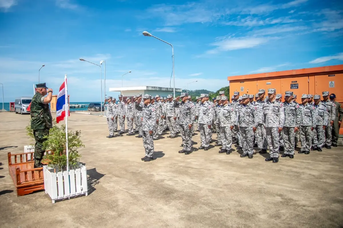 'รอง ผบ.กป.ชต.' มอบนโยบายปฏิบัติงาน หมวดเรือลาดตระเวนชายแดน ส่วนที่1