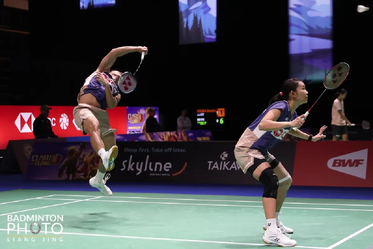 ดูแบดมินตันสด คู่ผสม 'บาส-เฟม พบ มาเลเซีย' อาร์กติก โอเพ่น 2025