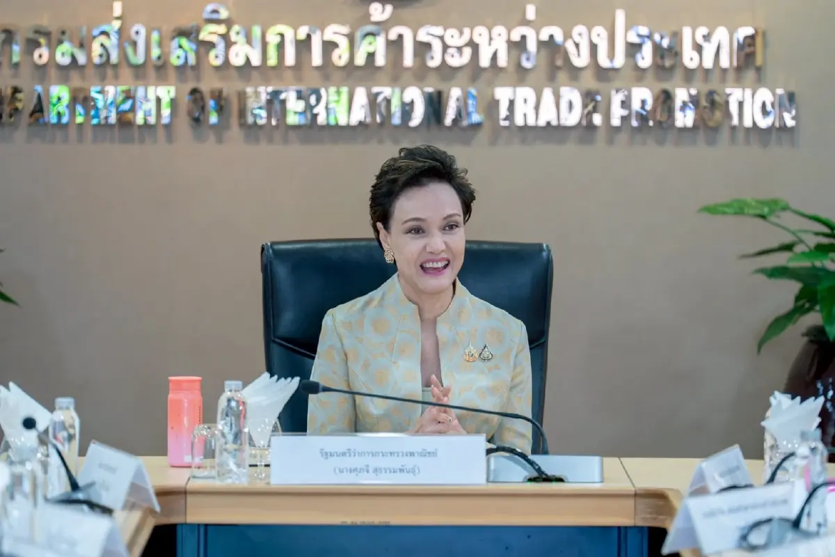“กรมส่งเสริมการค้าระหว่างประเทศ ” รับนโยบาย “ศุภจี” ผลักดันส่งออก