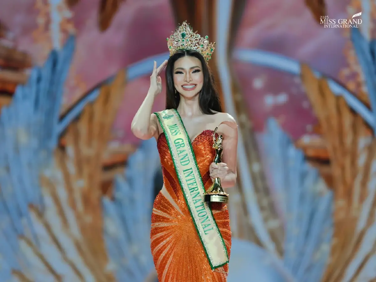 สวยฉ่ำ! ฟิลิปปินส์ คว้ามงกุฎ Miss Grand International 2025