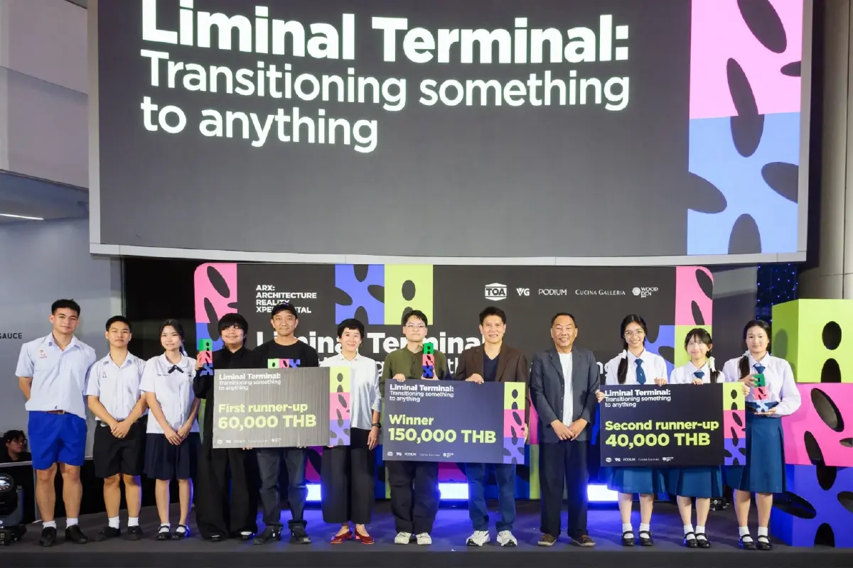 TOA ประกาศรางวัล 'ARX' สุดยอดเวทีสร้างสรรค์เยาวชนนักออกแบบรุ่นใหม่